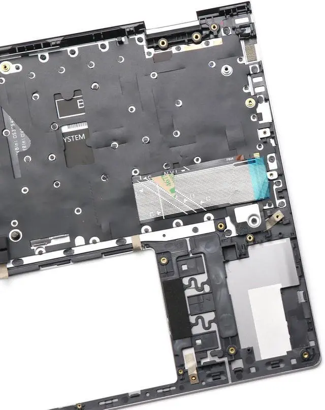 Alt view image 6 of 6 - BestParts Palmrest Backlit Keyboard Assembly Compatible with Dell Inspiron 15 5510 5515 5518, Regulatory Model: P106F, P/N: 0MK2CK 06P0TG, US Layout