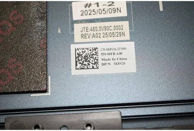 Alt view image 5 of 6 - New for Alienware 16X Aurora AC16250 AC16251 Laptop Bottom Base Cover Lower Case D Lid Blue Metal 0K8V26 K8V26