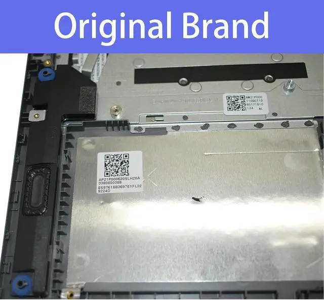 Alt view image 3 of 7 - 5CB1B69155 Replacement for Lenovo ideapad 3-15ITL6 Laptop Upper Top Cover Case Palmrest Not-Backlit US Keyboard Touchpad Assembly Part