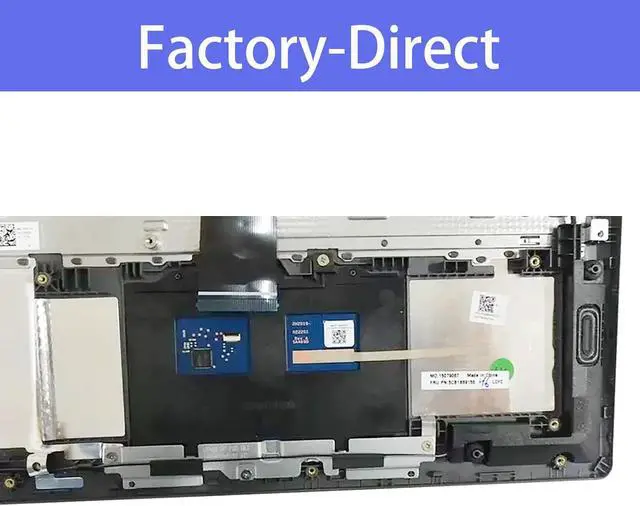 Alt view image 4 of 7 - 5CB1B69155 Replacement for Lenovo ideapad 3-15ITL6 Laptop Upper Top Cover Case Palmrest Not-Backlit US Keyboard Touchpad Assembly Part