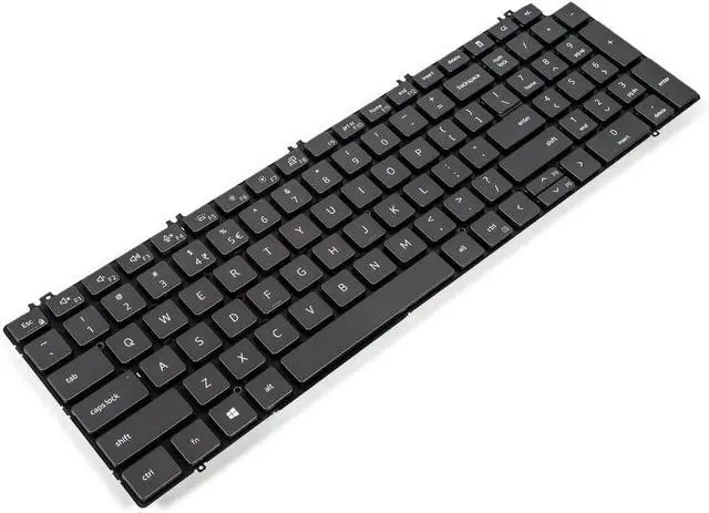 Alt view image 3 of 4 - New for Precision 7550 7750 7560 7760 US English Backlit Keyboard Black 08XY7G 8XY7G 0713DM 713DM Laptop