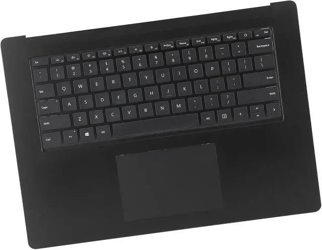 Alt view image 5 of 7 - Replacement Upper Case Palmrest for 3 4 5 1873 15 in Series Laptop Backlight Keyboard Assembly with Touch pad, Laptop Upper Case Palmrest Keyboard Assembly (Black)