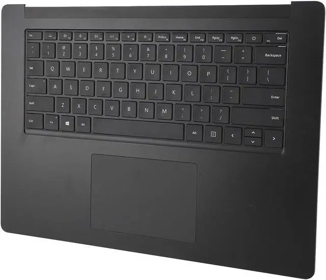 Alt view image 6 of 7 - Replacement Upper Case Palmrest for 3 4 5 1873 15 in Series Laptop Backlight Keyboard Assembly with Touch pad, Laptop Upper Case Palmrest Keyboard Assembly (Black)