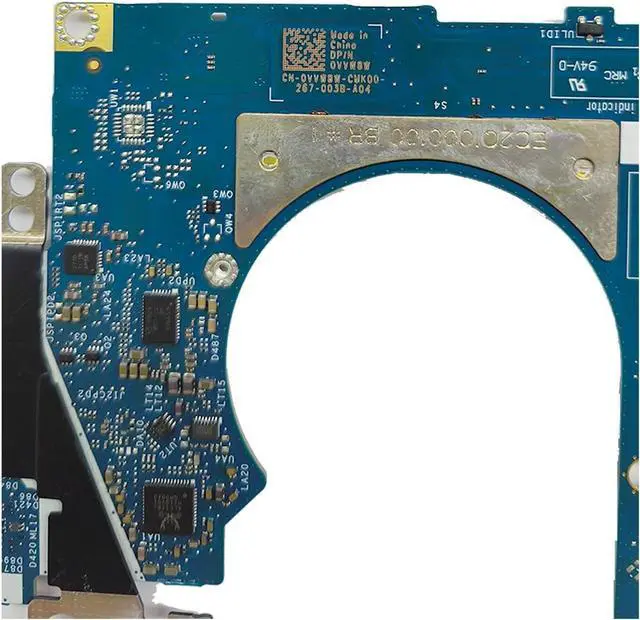 Alt view image 4 of 5 - Replacement Laptop Motherboard System Board CPU Mainboard for Dell XPS 13 9310 with I3-11145G4 8GB GDA31 LA-J144P 0VVW8W VVW8W CN-0VVW8W Test OK, Blue
