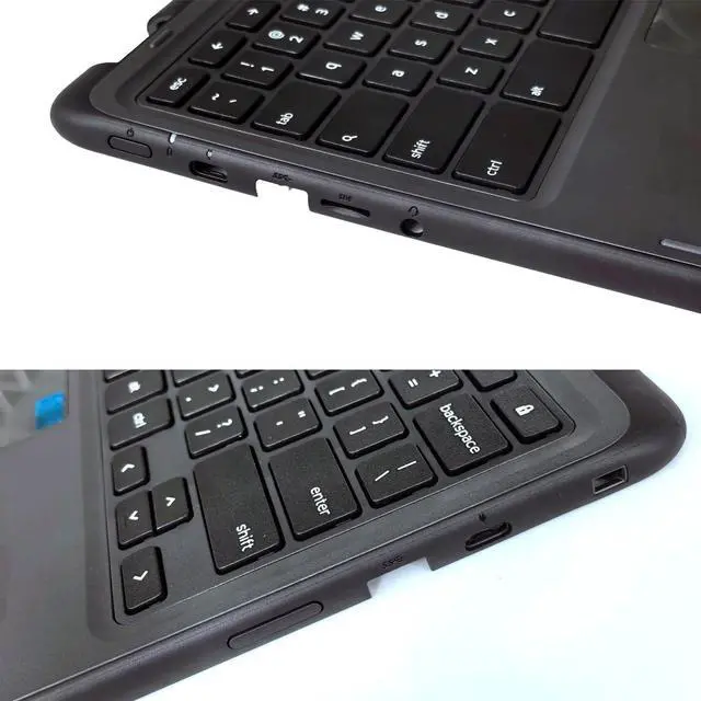 Alt view image 3 of 6 - WFYT5 Replacement Upper Case Palmrest for Dell Chromebook 11 3100 2-in-1