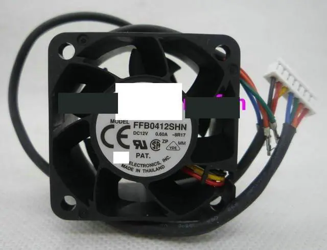 Alt view image 3 of 4 - FFB0412SHN -8R17 4028 12v 0.6a 3wire Cooling Fan Replacement Parts