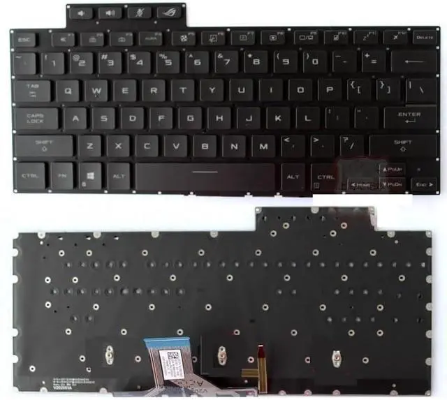 Main image of US Backlit Keyboard for ASUS for ROG Flow X13 GV301 GV301QC GV301QH GV301QE Gaming Laptop(2021)