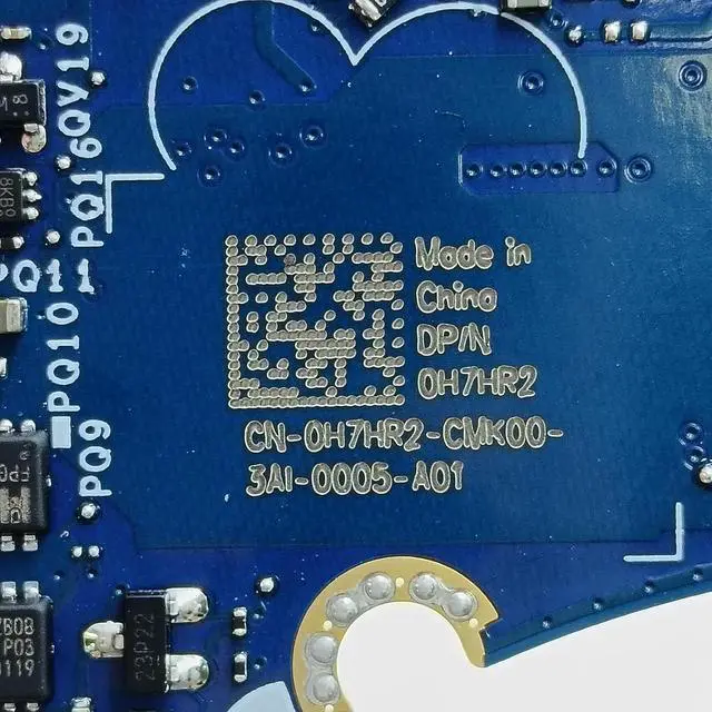 Alt view image 5 of 7 - Replacement for Dell Latitude 7430 Motherboard HDB30 /40/50 LA-L581P Mainboard i5-1235U Processor 16GB RAM 0H7HR2 H7HR2