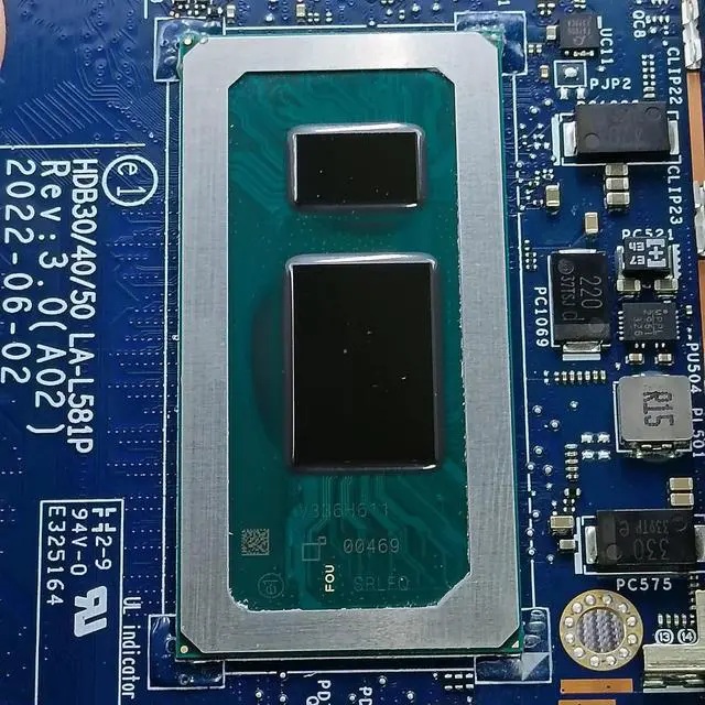 Alt view image 7 of 7 - Replacement for Dell Latitude 7430 Motherboard HDB30 /40/50 LA-L581P Mainboard i5-1235U Processor 16GB RAM 0H7HR2 H7HR2