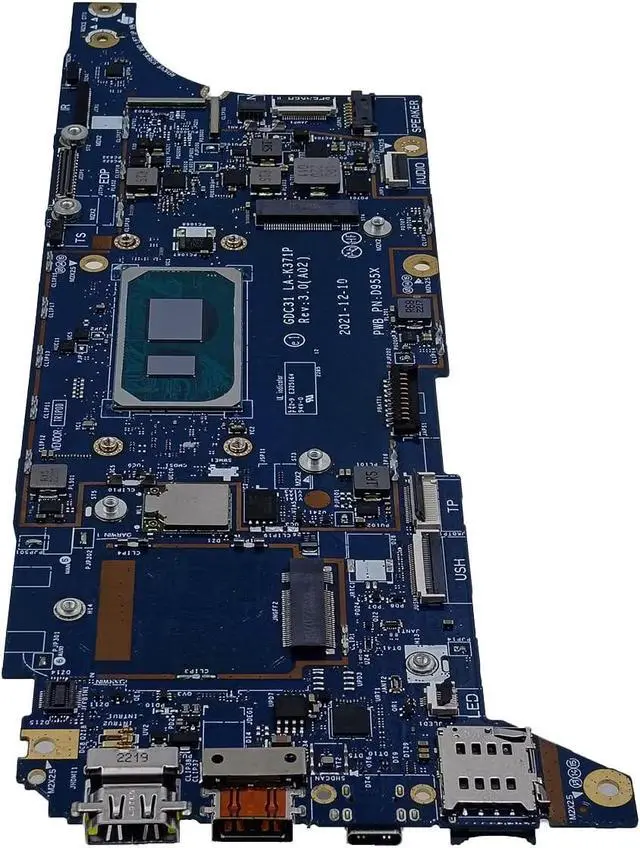 Alt view image 4 of 7 - Replacement for Dell Latitude 7320 Motherboard GDC31 LA-K371P Mainboard I5-1145G7 Processor 16GB RAM 0YWWRP YWWRP