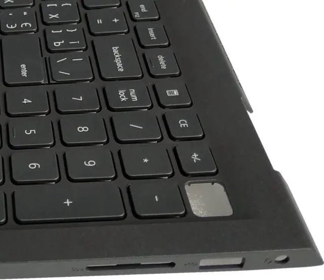 Alt view image 4 of 4 - New US/Latin Keyboard for Dell Inspiron 15 3510 3511 3515 with Palmrest Upper Cover Case 0HRHC5 00GTPK 09CJN3 054WVM (Black USB Hole US)