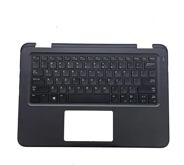 Main image of RW6CT 0RW6CT Replacement for Dell Latitude 3300 Laptop Upper Top Cover Case Palmrest Not-Backlit US Keyboard Assembly Part