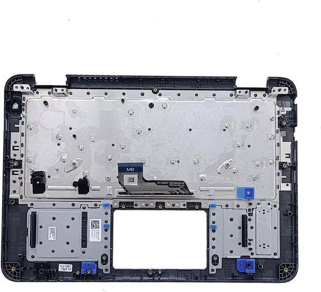 Alt view image 2 of 7 - RW6CT 0RW6CT Replacement for Dell Latitude 3300 Laptop Upper Top Cover Case Palmrest Not-Backlit US Keyboard Assembly Part