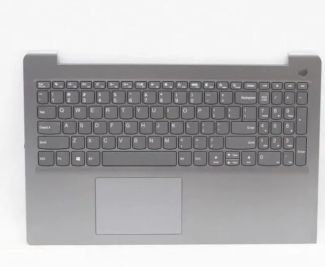 Main image of New for Ideapad 3-15ITL6 Upper Case Palmrest C Shell with US English Keyboard Touchpad Fingerprint Non_Backlight Arctic Grey 5CB1B65661 Laptop