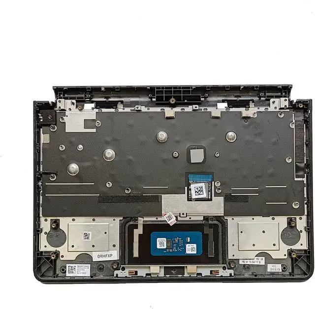 Alt view image 2 of 7 - 0RHFXP 0R36YR RHFXP R36YR Replacement for Dell Chromebook 11 3120 Laptop Upper Top Cover Case Palmrest Not-Backlit US Keyboard Touchpad Assembly Part