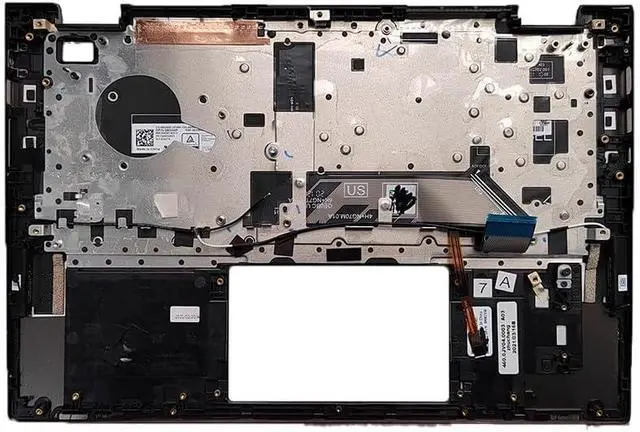 Alt view image 4 of 4 - New for Inspiron 14-7000 7405 2-in-1 Upper Case Palmrest with Keyboard Brown 0MKCVW MKCVW Laptop
