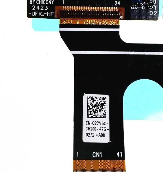 Alt view image 3 of 4 - New for XPS 14 9440 XPS 13 9340 XPS 16 9640 Built in Camera Webcam Mic Cable Wire Line 27V6C 027V6C Laptop