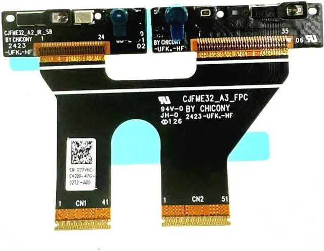 Main image of New for XPS 14 9440 XPS 13 9340 XPS 16 9640 Built in Camera Webcam Mic Cable Wire Line 27V6C 027V6C Laptop