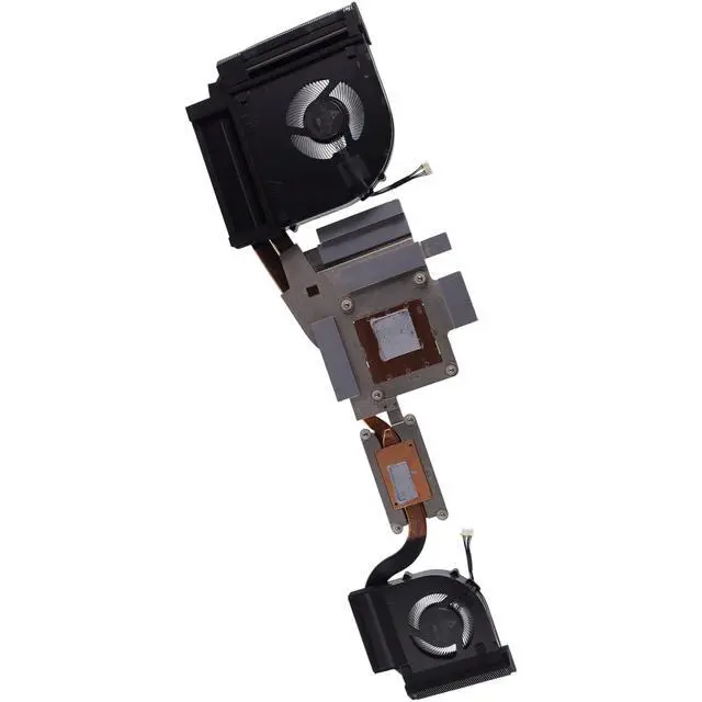 Alt view image 4 of 6 - Deal4GO CPU GPU Cooling Fan & Heatsink Thermal Module 02DM018 Replacement for Lenovo ThinkPad P73 20QR 20QS