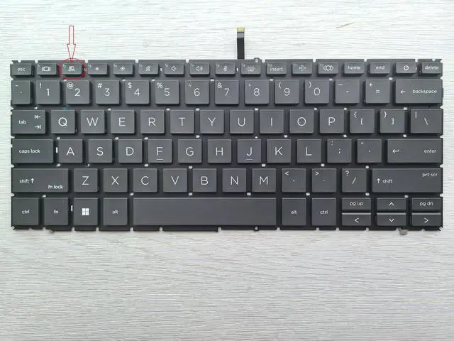 Alt view image 2 of 3 - Original New for HP Elite x360 1040 G9 14 inch 2-in-1 Notebook PC US Keyboard Backlit (Privacy Key)