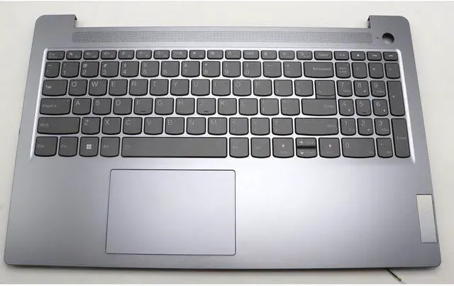 Main image of New for IdeaPad Slim 3 15IAN8 Keyboard Bezel Cover Upper Case KB Lid Palmrest 5CB1K95009 Silver Eng L82XB AGFP BL Laptop