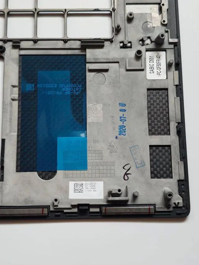 Alt view image 5 of 7 - Replacement for Dell XPS 17 9700 Laptop Upper Case Palmrest Assembly Part 08N1WT 8N1WT Black