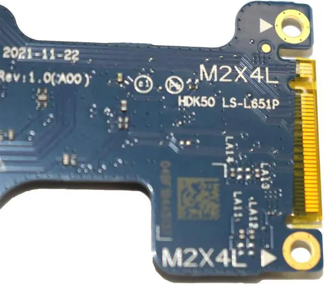 Alt view image 3 of 4 - New for G16 7620 G15 5520 5521 LAN Board LS-L651P 59G8M 059G8M