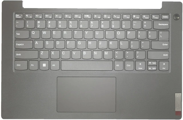 Alt view image 2 of 7 - Generic New for V14 G2-ITL 82KA V14 G2-ALC 82KC BK Palmrest Touchpad Keyboard Cover KB Bezel 5CB1B96381 US