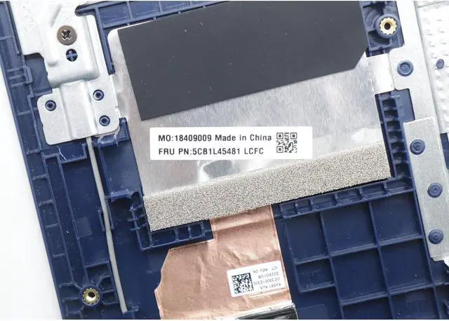 Alt view image 3 of 4 - Generic NODRLIN New for Lenovo IdeaPad Slim 3 15IRU8 82X7 Keyboard Case Palmrest Upper Lid KB Bezel 5CB1L45481 ENG AB NBL 5CB1L45481