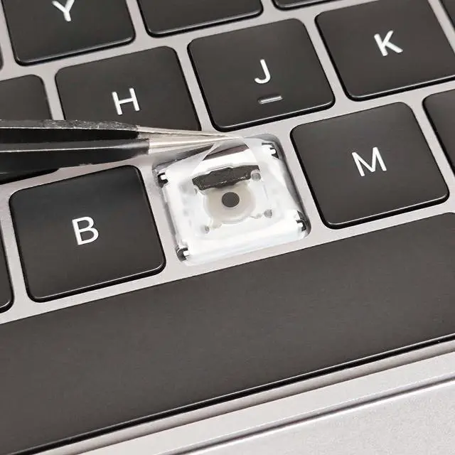 Alt view image 2 of 7 - Replacement Keyboard US English with Backlit for MacBook Pro Retina A1989 (13-inch,2018/2019,Four Thunderbolt 3 Ports) ANSI U.S. Layout Backlight+Keyboard Screws