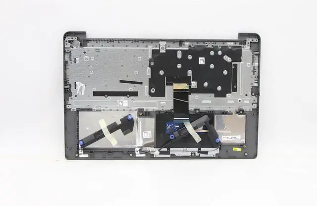 Alt view image 2 of 3 - New for Ideapad 3-15ITL6 Upper Case Palmrest C Shell with US English Keyboard Touchpad Fingerprint Non_Backlight Arctic Grey 5CB1B65661 Laptop