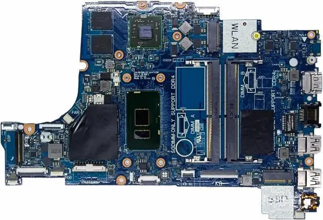 Alt view image 3 of 7 - Replacement for Dell Inspiron 5570 Motherboard CAL50 DAL10 LA-F115P Mainboard i7-7500U Processor Radeon 530 4GB 0KPT7N KPT7N