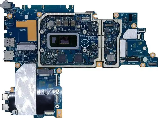 Alt view image 3 of 7 - Replacement for Dell Latitude 7200 2-in-1 Motherboard DDB20 LA-G661P Mainboard i3-8145U Processor 4GB RAM 0KW1CV KW1CV