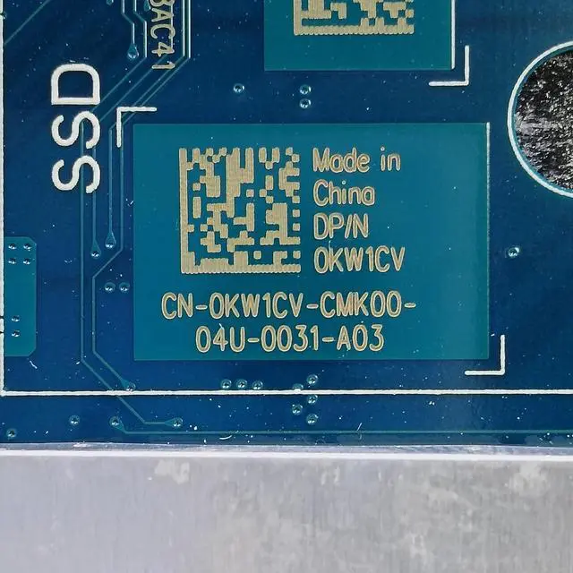 Alt view image 6 of 7 - Replacement for Dell Latitude 7200 2-in-1 Motherboard DDB20 LA-G661P Mainboard i3-8145U Processor 4GB RAM 0KW1CV KW1CV