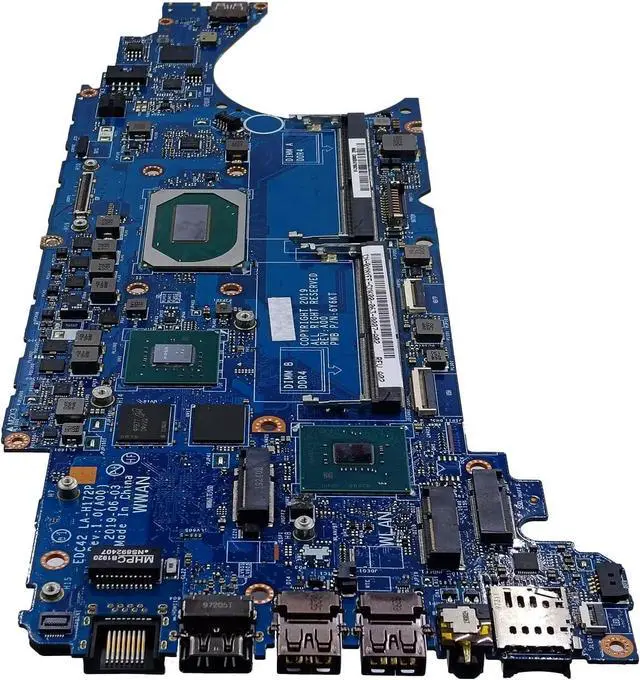 Alt view image 4 of 7 - Replacement for Dell Latitude 5401 Motherboard EDC42-LA-H172P Mainboard i7-9850H Processor MX150 2GB 0YNYFF YNYFF
