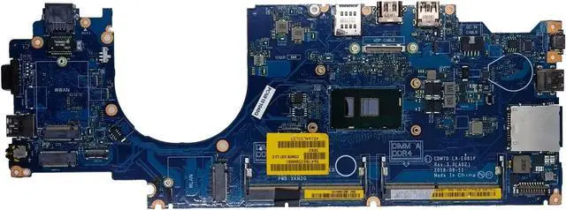 Alt view image 3 of 7 - Replacement for DELL Latitude 5480 Motherboard CDM70 LA-E081P Mainboard i5-7300U Processor 05Y099 5Y099