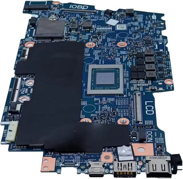 Alt view image 4 of 7 - Replacement for Dell Inspiron 16 5635 Motherboard Quake N14_N16 AMD BCL-R223095-1 System Board Ryzen 5 7530U Processor 16GB RAM 0JFPRD JFPRD