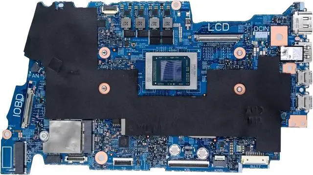 Alt view image 3 of 7 - Replacement for Dell Inspiron 16 7635 2-in-1 Motherboard Quake N16 2IN1 AMD 223098-1 System Board Ryzen 5 7530U Processor 8GB RAM 010F25 10F25
