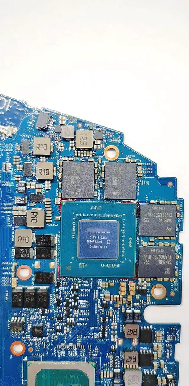 Alt view image 4 of 7 - LTPRPTS Replacement Laptop Motherboard System Board CPU Mainboard for Dell Inspiron 16 7610 SRKT3 i7-11800H RTX 3050 203060-1 0J0MWF J0MWF CN-0J0MWF Test OK