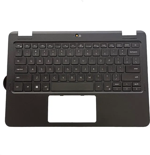 Main image of Replacement for Dell Latitude 11 3120 Laptop Upper Case Palmrest Keyboard Camera Assembly Part 0R1976 R1976 Black