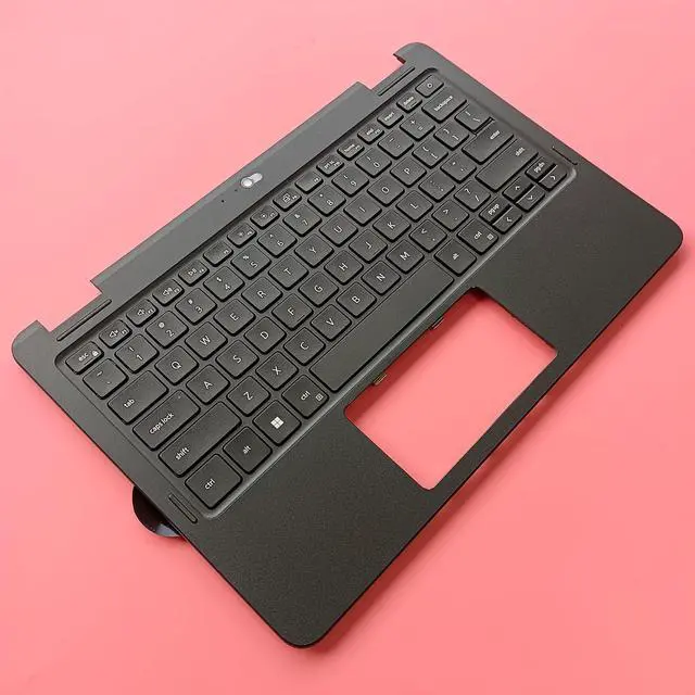Alt view image 3 of 6 - Replacement for Dell Latitude 11 3120 Laptop Upper Case Palmrest Keyboard Camera Assembly Part 0R1976 R1976 Black