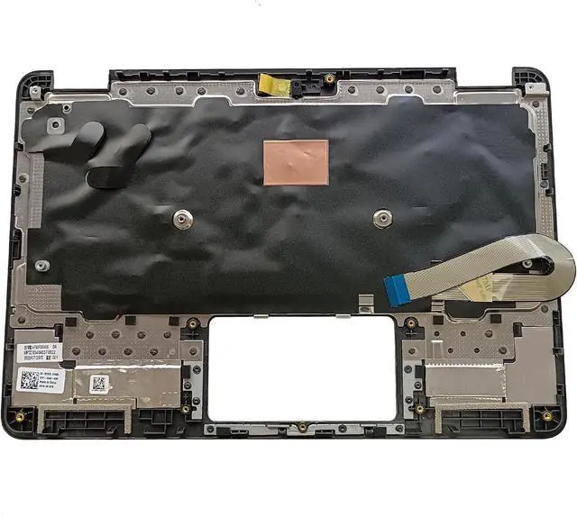 Alt view image 2 of 6 - Replacement for Dell Latitude 11 3120 Laptop Upper Case Palmrest Keyboard Camera Assembly Part 0R1976 R1976 Black