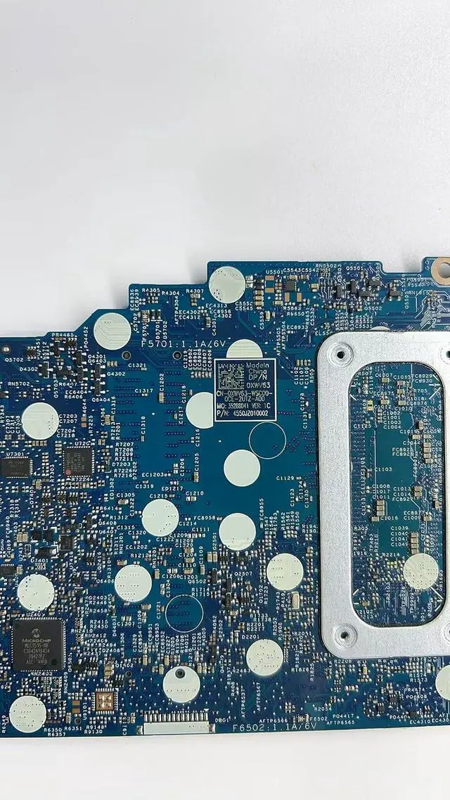 Alt view image 5 of 6 - Replacement Laptop Motherboard System Board CPU Mainboard for Dell Inspiron 5400 SRGKLi5-1035G1 19785-1 0XWV63 XWV63 CN-0XWV63 Test OK