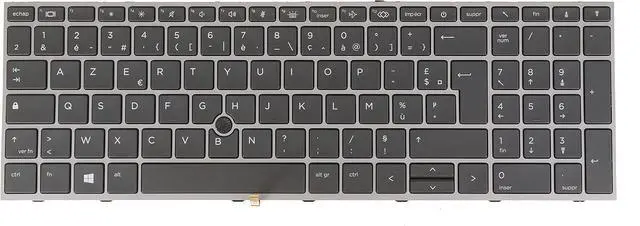 Main image of Laptop Replacement Keyboard for HP ZBook Fury 15 G7 / G8, ZBook Fury 15.6 inch G7 / G8, L97967-051 M17094-051 Backlit - FR French AZERTY Layout