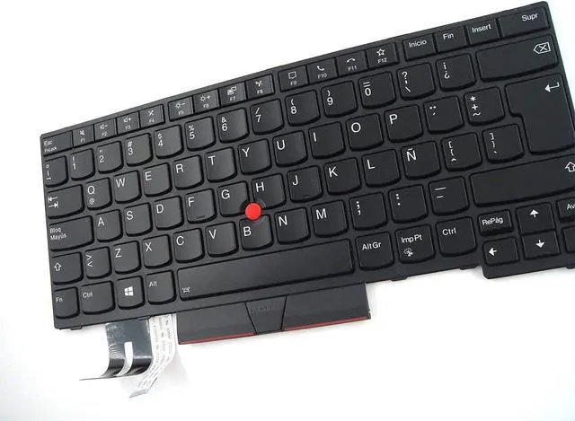 Alt view image 3 of 3 - Parts for Lenovo ThinkPad T14 P14S Gen 1 2 Keyboard Latin Spanish LAS Backlit 14.0 inch 5N20V44051