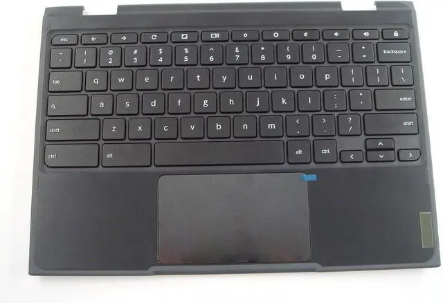 Main image of Parts for Lenovo 300e Chromebook 2th Gen 2 Palmrest US Keyboard Bezel Non-SPT 5CB0Z21541