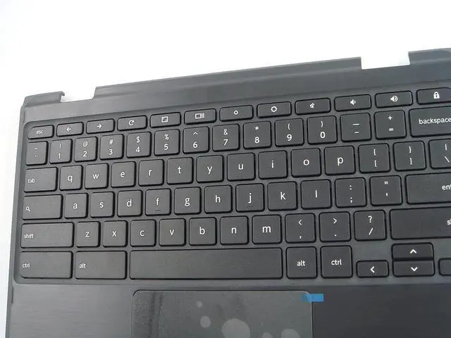 Alt view image 2 of 3 - Parts for Lenovo 300e Chromebook 2th Gen 2 Palmrest US Keyboard Bezel Non-SPT 5CB0Z21541