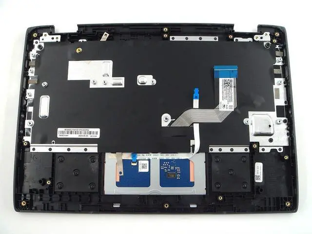Alt view image 3 of 3 - Parts for Lenovo 300e Chromebook 2th Gen 2 Palmrest US Keyboard Bezel Non-SPT 5CB0Z21541