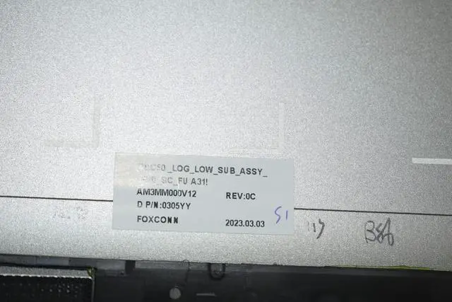 Alt view image 6 of 6 - New for 7670 M7670 Bottom Cover Lower Case Back Shell D Lid 0305YY 305YY