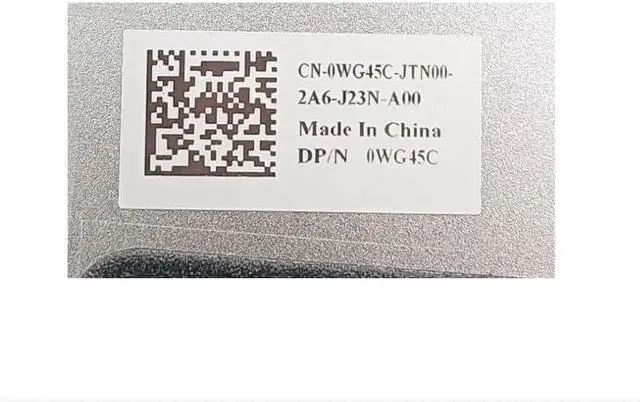 Alt view image 3 of 3 - New for 3420 3425 LCD Rear Lid Back Cover Top Screen Case 0WG45C WG45C